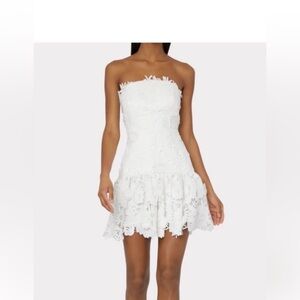 White MILLY Esther dress, NWT